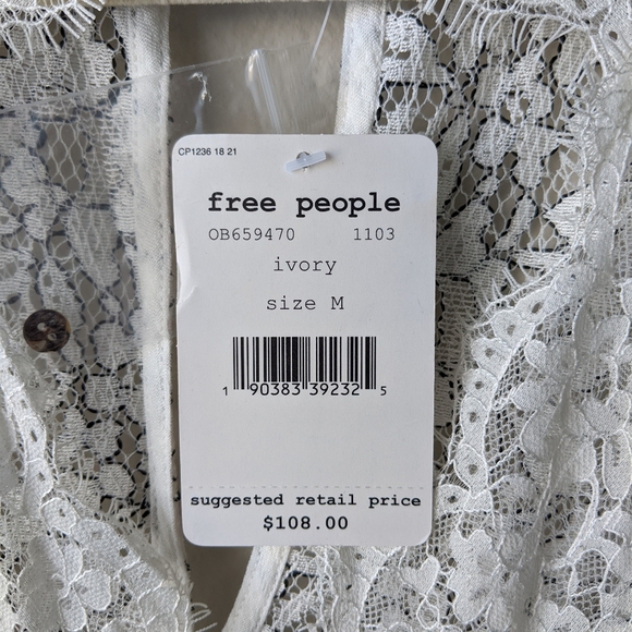 NWT Free People lace dress - Picture 4 of 8